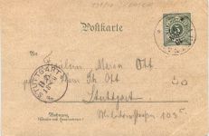 Gruss aus Lustnau - Litho