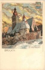 Bruck a. M. - St. Ruprecht - Künstler T. Martini - Litho