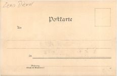 Dresden - Theodor Körner Denkmal - Künstler Zemo Diemer - Litho