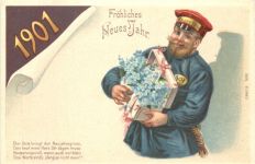 Neujahr Jahreszahl 1901