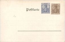 Neujahr Jahreszahl 1901 - Privatganzsache