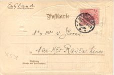 Gruss aus Bretten - Litho
