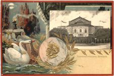 Bayreuth - Bühnenweihfestspiel - Litho