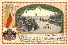 Karlsruhe - Schloss - Litho