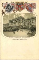 Charlottenburg - Techn. Hochschule - Litho