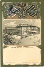 Chemnitz - Hauptbahnhof - Litho
