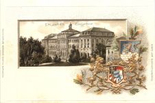 Erlangen - Collegienhaus - Litho