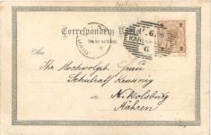 Gruss aus Karlsbad - Litho