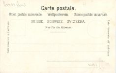 Gruss aus Mürrene - Litho