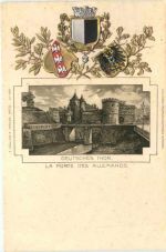 Metz - Deutsches Thor - Litho