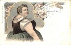 Marienbad - Jenny Letto aus der Schweiz - Litho - Zirkus