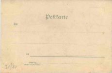 Schluss der Faschingszeit - Litho