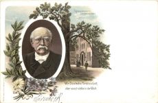 Herrenhaus Schönhausen Elbe - Bismarck - Litho