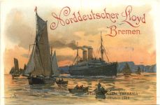 Bremen - Norddeutscher Lloyd - Dampfer Kaiserin Maria Theresia