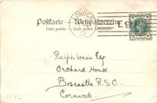 Norddeutscher Lloyd Bemen - Postdampfer Bayern - Litho