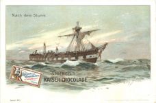 Nach dem Sturm - Künstler Willy Stöwer - Litho