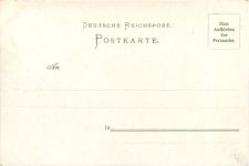Segelschiff Hamburger Bark - Litho