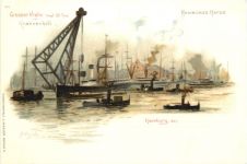 Hamburg - Grosser Krahn - Litho