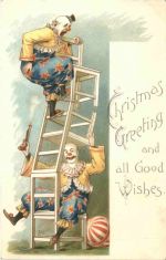 Zirkus - Clown - Litho