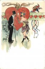Fasching 1899 - Litho