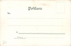 Fasching 1899 - Litho