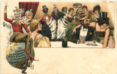 Gruss vom Carneval - Litho