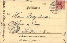 Bremen - Gruss vom Bremer Freimarkt - Litho - Drehorgel