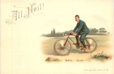 Fahrrad - All Heil - Litho