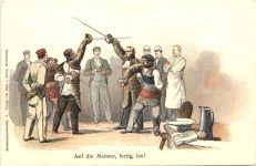 Studentika - Mensur - Litho
