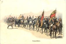 Studentika - Festauffahrt - Litho