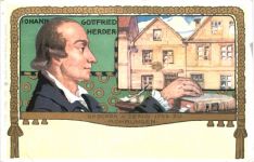 Gottfried Herder - Mohrungen - Künstler Ak A. Klingner - Litho