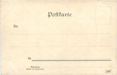 Goethe - Litho - Verlag Brüning Hanau