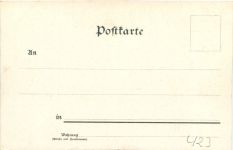 Fritz Reuter - Olle Kamellen - Litho - Verlag Brüning Hanau