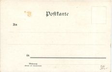 Richard Wagner Serie Elsa - Litho - Verlag Brüning Hanau