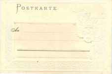 Halberstadt - Litho - Prägekarte