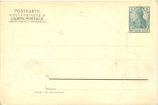 Hamburg - Besuch des Kaiserpaares - Litho - Ganzsache PP27 C57