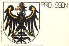 Preussen - Wappen - Litho