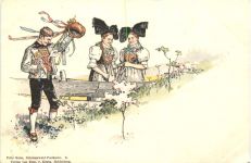 Künstler Ak F. Reiss - Schwarzwald - Litho
