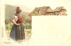 Kinzigthal - Künstler Ak Issel Litho