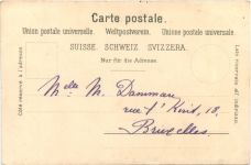 Gruss aus den Bergen - Souvenir des Alpes - Litho - Zermatt