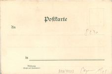 Gruss vom Mauthäusel bei Reichenhall - Litho