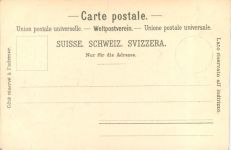 Gruss aus den Bergen - Litho - Postkutsche