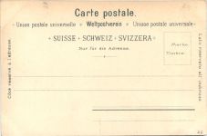 Gruss aus den Bergen - Litho - Postkutsche