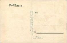 Gruss vom Rennen - Pferdesport - Litho