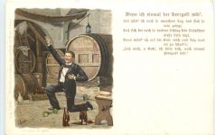 Wenn ich einmal Herrgott wär - Künstler Ak Arnould