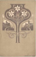 Meran - Künstler AK Jugendstil - Litho