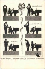 Künstler Ak O. Böher - Ich golle nicht