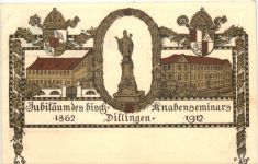 Dillingen - Jubiläum Knabenseminar 1912 - Litho