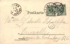 Gruss aus dem Ballsaal - Tanzen - Litho