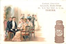 Werbung - Confetti S. Venchi - Torino - Litho